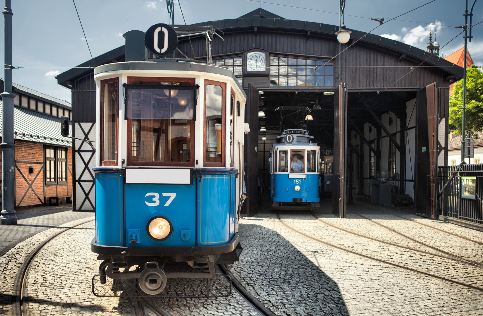 Zabytkowy tramwaj w Katowicach